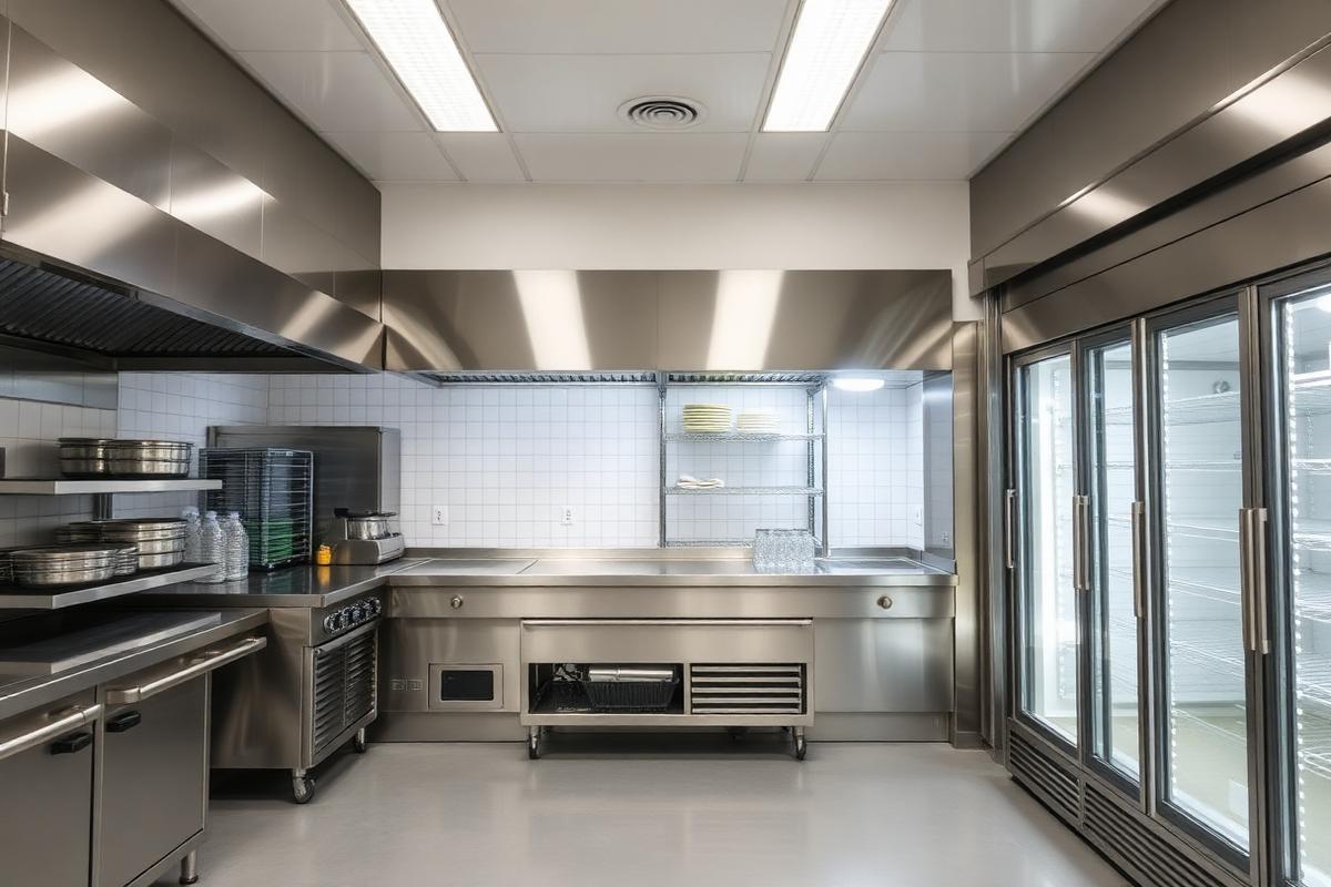 Commercial kitchen & retail